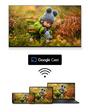 Телевизор Thomson 65' QLED Google TV; 3840 x 2160 (4K UHD), 4000:1, QLED, 60 Hz, DVB-T/T2/C/S/S2, HDR10, Wi-Fi, Bluetooth, LAN, HDMI 2 (2.0) + 2 (2.1), USB 2 (2.0) + 1 (3.0),Central Swivel Stand, Dark gray