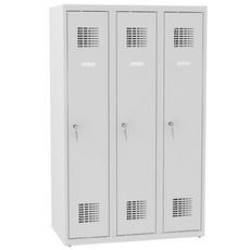 етален гардероб FRT с 1 отделения 145х90х50 см - затворен, сниман отпред, сив