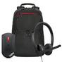 Слушалки Lenovo USB-A Wired Stereo Headset Gen 2 + Lenovo ThinkPad Bluetooth Silent Mouse + Lenovo ThinkPad Essential 15.6-inch Backpack (Eco)