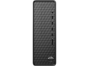 Настолен компютър HP Slim Desktop S01-pF4000nu 180W SFF Dark Black, Core i7-14700(2.5Ghz, up to 5.6GHz/33MB/20C), 8GB 3200Mhz 1DIMM, 512GB PCIe SSD, Wifi 6+BT, HP Keyboard 125 & HP Mouse 125, Free DOS, 2Y Warranty