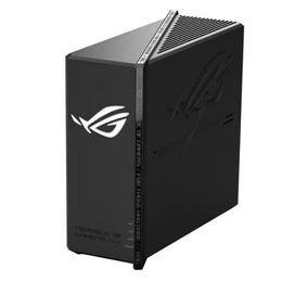 Рутер Asus Gaming Wireless Router ROG Strix GS-BE18000, Tri-Band, 320MHz bandwidth & 4096-QAM, Quad-Core 2.6GHz CPU, 256MB/2GB Flash/RAM, 8 x 2.5G port, AiProtection Pro, open NAT, VPN Fusion, 8 x SSIDs, IPTV, MU-MIMO, Beamforming, RGB, AiMesh