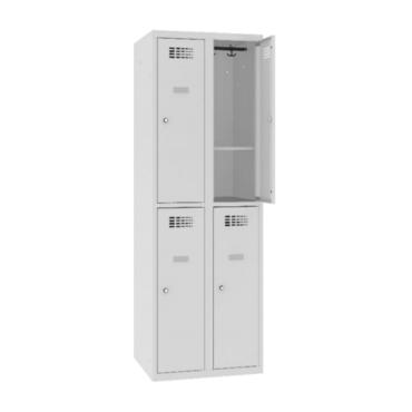 Метален гардероб FRT с 4 отделения 180х60х50 см