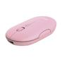 Мишка TRUST Puck Wireless & BT Rechargeable Mouse Pink