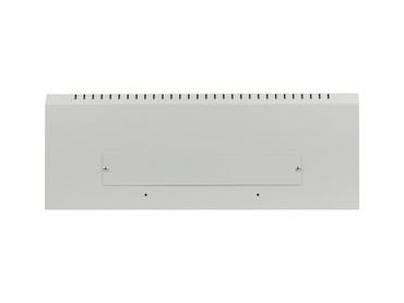 Комуникационен шкаф Lanberg rack cabinet 19' wall-mount 4U+3u/540x200 low-profile grey (assembled)