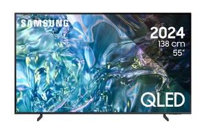 Телевизор Samsung 55' 55Q60D AI 4K QLED, SMART, Wireless, Network, PIP, Bluetooth 5.2, 3xHDMI, 2xUSB, Black