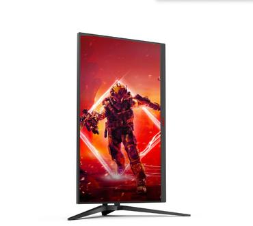 Монитор AOC AG325QZN/EU, 31.5' Fast VA WLED, 2560x1440@240Hz, 1ms GtG, 0.5ms MPRT, 400cd m/2, 4000:1, 80M:1 DCR, Adaptive Sync, FlickerFree, Tilt, Height Adjust, Pivot, Swivel, 2xHDMI, 2xDP, USB hub