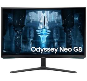 Монитор Samsung LS32BG850N 32' Odyssey Neo G8,Curved VA, 240Hz, 1 ms, 3840x2160, DP, 2xHDMI, USB Hub, White