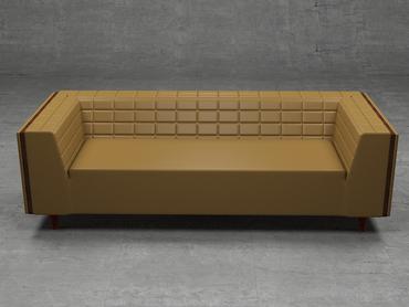 Диван триместен ПЕРУЩИЦА KNT 03