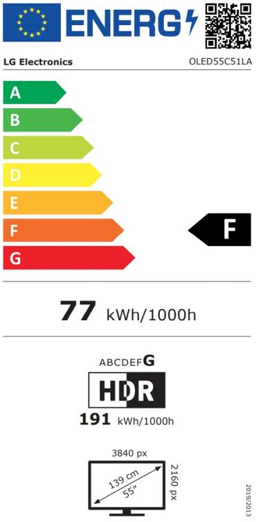 Телевизор LG OLED55C51LA, 55' UHD OLED evo, 4K (3840 x 2160), DVB-C/T2/S2, Full Cinema Screnn, Alpha 9 AI 4K Gen8, 120Hz Native (VRR 144Hz), ThinQ AI, HDR10, VRR, NVIDIA G-SYNC, AMD FreeSync, Dolby Vision, Dolby Atmos, Wi-Fi 6, Bluetooth, HDMI, USB, Airpl