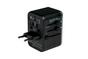 Адаптер Verbatim UTA-04 Universal Travel Adapter with 1 x USB-C PD 61W & QC 3.0 / 1 x USB-C / 3 x USB-A