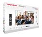 Телевизор Thomson Smart UHD TV 55'; Google TV; 3840 x 2160 (4K UHD), 5000:1, DLED, 60 Hz, DVB-T/T2/C/S/S2, HDR10, Wi-Fi, Bluetooth, LAN, HDMI 2 (2.0) + 2 (2.1), USB 2 (2.0) + 1 (3.0), Side Feet, Black