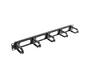 Аксесоар Lanberg 19' cable management AK-1205-B panel 5 rings - type b 1U, black