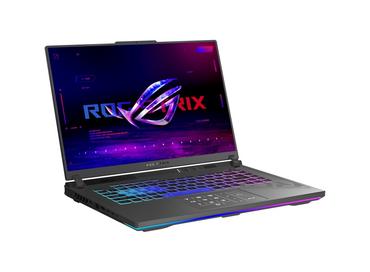 Лаптоп Asus ROG Strix G16 G614JU-N3136, Intel i7-13650HX 2.6 GHz , 16' FHD+ 16:10 (1920 x 1200, WUXGA) 165HZ,16GB DDR5 4800MHz (2x8GB), 512GB PCIe4. RTX4050  6GB GDDR6 , Wi-Fi 6E(802.11ax) , Backlit Chiclet Keyboard 4-Zone RGB, NO OS, Eclipse Gray