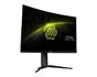 Монитор MSI MAG 321CUP, 31.5', VA, 160Hz, 1ms, UHD 3840x2160, Curved, FreeSync Premium, HDR 400, AI VISION, Console Mode, VRR, ALLM, CEC, PIP, PBP, 350 nits, 3000:1, 100M;1, DP (1.4a), 2x HDMI (2.1), 1x Type-C (DP alt. PD 15W), Adj.Stand 130mm, Tilt, VESA