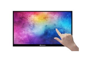 Монитор Verbatim PMT-15 Portable Touchscreen Monitor 15.6' Full HD 1080p Metal Housing