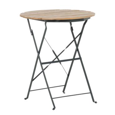 Сгъваема градинска маса БОЖУРА- цвят бук