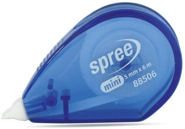 Коректор лента Spree mini 5 мм/ 6 м син