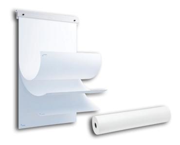 Листа за флипчарт 20 листа бели- на ролка