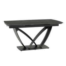 Трапезна маса ТЕМИРА разтегателна- черен цвят