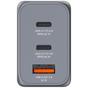 Зарядно устройство Verbatim GNC-65 GaN Charger 3 Port 65W USB A/C (EU/UK/US)