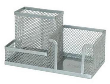 Органайзер за бюро тройка мрежа сив