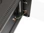 Комуникационен шкаф Lanberg rack cabinet 10' wall-mount 4U/300x300 (flat pack) with glass door black