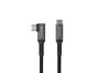 Кабел Genesis Cable USB-C M/M 3.1 GEN 2, 10GB/S PD60W VR, 5m, Black