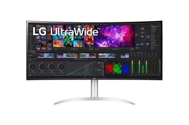 Монитор LG 40WP95CP-W, 39.7' 21:9 Curved UltraWide 5K2K Nano IPS AG, 5ms, 300 cd/m2, 1000:1, Mega DFC, 5120x2160, DCI-P3 98%, HDR 10, AMD FreeSync, USB 3.0, Thunderbolt 4, USB Type-C, HDMI, DisplayPort, 2x5W, PBP, Tilt, Height, Swivel, Tiltan