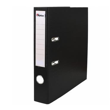 Класьор 5 см OIPlus мет.кант черен