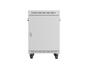 Комуникационен шкаф Lanberg rack cabinet 19' free-standing 15U/600x800 (flat pack) with glass door lcd grey v2