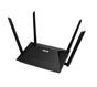 Рутер Asus Wireless Router,RT-AX1800U, AX1800, Dual-Band, Dual-Core 1.3GHz CPU, 128MB/256MB, Gigabit, Instant Guard, Traditional QoS, VPN server/client, IPTV, OFDMA, Beamforming, AiMesh,Black