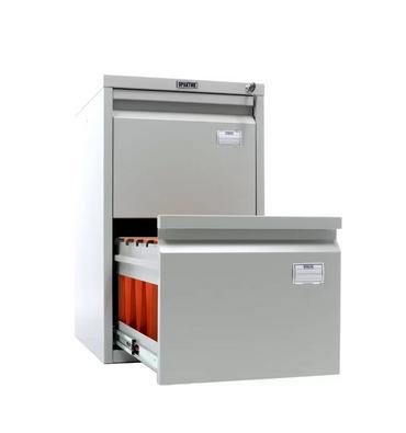 Метална картотека AFC  PMT 02 с 2 чекмеджета