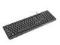 Клавиатура Natec Keyboard Trout US Layout Slim, Black
