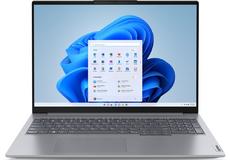 Лаптоп Lenovo ThinkBook 16 G6 AMD Ryzen 7 7730U (2.0GHz up to 4.5GHz,16MB), 32GB (16+16) DDR5 3200MHz, 1TB SSD, 16' WUXGA (1920x1200) IPS AG, AMD Radeon Graphics, 1080p&IR Cam, WLAN, BT, Backlit KB, FPR, Arctic Grey, DOS, 3Y