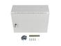 Комуникационен шкаф Lanberg rack cabinet 19' wall-mount 4U+3u/540x200 low-profile grey (assembled)