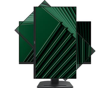 Монитор MSI PRO MP275PG, 27', 1ms, 100Hz, IPS, 1920x1080 (FHD), 16:9, FLAT, Adaptive-Sync, MSI Power Link, EyesErgo, 78% SRGB, AG, 300 nits, 1000:1, DP (1.2a), HDMI 1.4b, VGA, Line-in, Speakers 2x2W, Pivot, Heigh Adj. 130 mm, VESA, Black, 6.03kg
