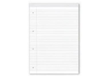 Блокнот с перфорация А4 офсет 50 л линиран
