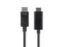 Кабел Lanberg display port (M) V1.1 -> HDMI (M) cable 1.8m, black