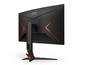 Монитор AOC C27G2Z3/BK, 27' Curved 1500R VA WLED, 1920x1080@280Hz, 1ms GtG, 0.5MPRT, 300cd m/2, 4000:1, 80M:1 DCR, Adaptive Sync, FlickerFree, Blue Light tech. Soft., Tilt, Height Adjust, Swivel, 2xHDMI, DP
