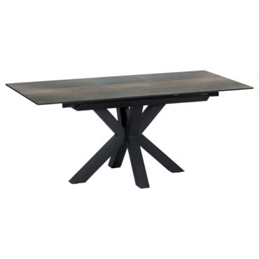 Трапезна маса ЛИДИЯ разтегателна-разтегната, бежов плот