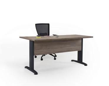 Работно офис бюро 100 см 30 мм плот метален крак