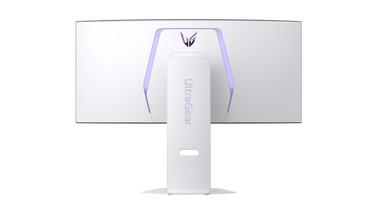 Монитор LG 34GX90SA-W, 34', OLED UltraGear 21:9 Curved Smart, IPS 0.03 ms, WQHD (3440x1440), 240Hz, HDR 10, 1500000:1, 250 cd/m2, DCI-P3 98.5%, USB 3.0, VRR, Free-sync, G-Sync, USB-C, PD 65W, HDMI, DP, PBP, Speakers, LG Switch, Height, Swivel, Tilt, White