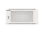 Комуникационен шкаф Lanberg rack cabinet 19' wall-mounted 4U 600 fast assembly (flat pack) grey