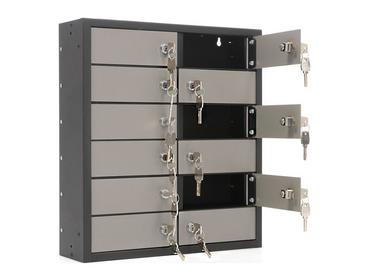 Снимка на Метален шкаф за телефони DBI PMT 12- с няколко отворени врати