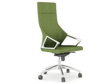 Директорски стол ПРЕСИЯН TAU 01- хромирана база