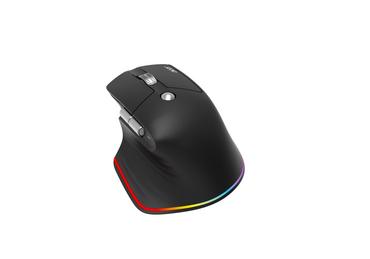 Мишка Acer Easy Fit Wireless Mouse,RF 2.4 GHz dongle, Bluetooth 5.0, Wired, 6 buttons, DPI 4000, 122 g, Black with RGB strip