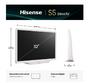 Телевизор Hisense 32' S5Q, Full HD 1920x1080, QLED, 220 nits, HDR, HLG, DTS HD, Light Sensor, Dolby Audio, Smart TV, WiFi, WiFi Direct, 2xHDMI, 2xUSB, LAN, CI+, DVB-T2/C/S2, White