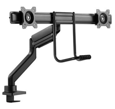 Стойка Neomounts by NewStar Screen Desk Mount 2 screens (topfix clamp & grommet), Black