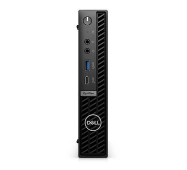 Настолен компютър Dell OptiPlex 7020 MFF Plus, Intel Core i5-12500T (18M Cache, up to 4.4 GHz), 8GB (1x8GB) DDR5, 512GB SSD PCIe M.2, Integrated Graphics, Wi-Fi 6E, Bulgarian Keyboard&Mouse, Ubuntu, 3Y PS