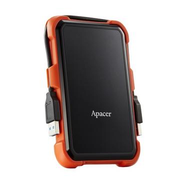 Твърд диск Apacer AC630, 2TB 2.5” SATA HDD USB 3.2Military-Grade Shockproof Portable Hard Drive
